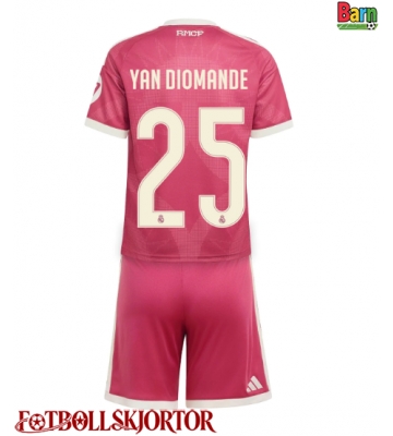 Real Madrid Yan Diomande #25 Tredje Kläder Barn 2026-27 Kortärmad (+ Korta byxor)
